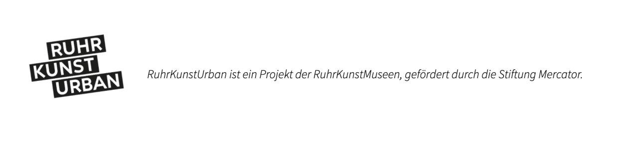RuhrKunstUrban ist ein Projekt der RuhrKunstMuseen, gefördert durch die Stiftung Mercator.